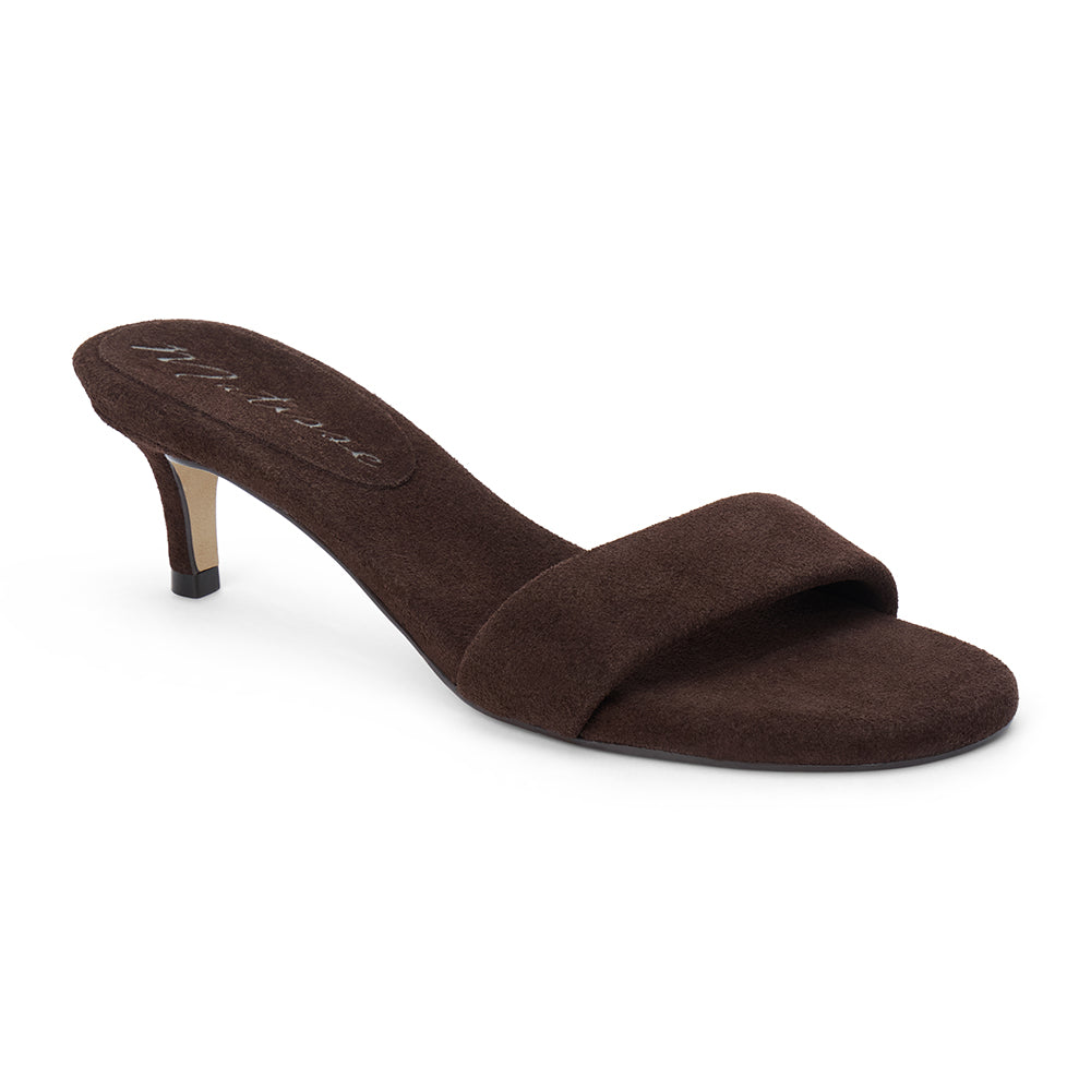 Chocolate Poppy heeled sandal Matisse Footwear New
