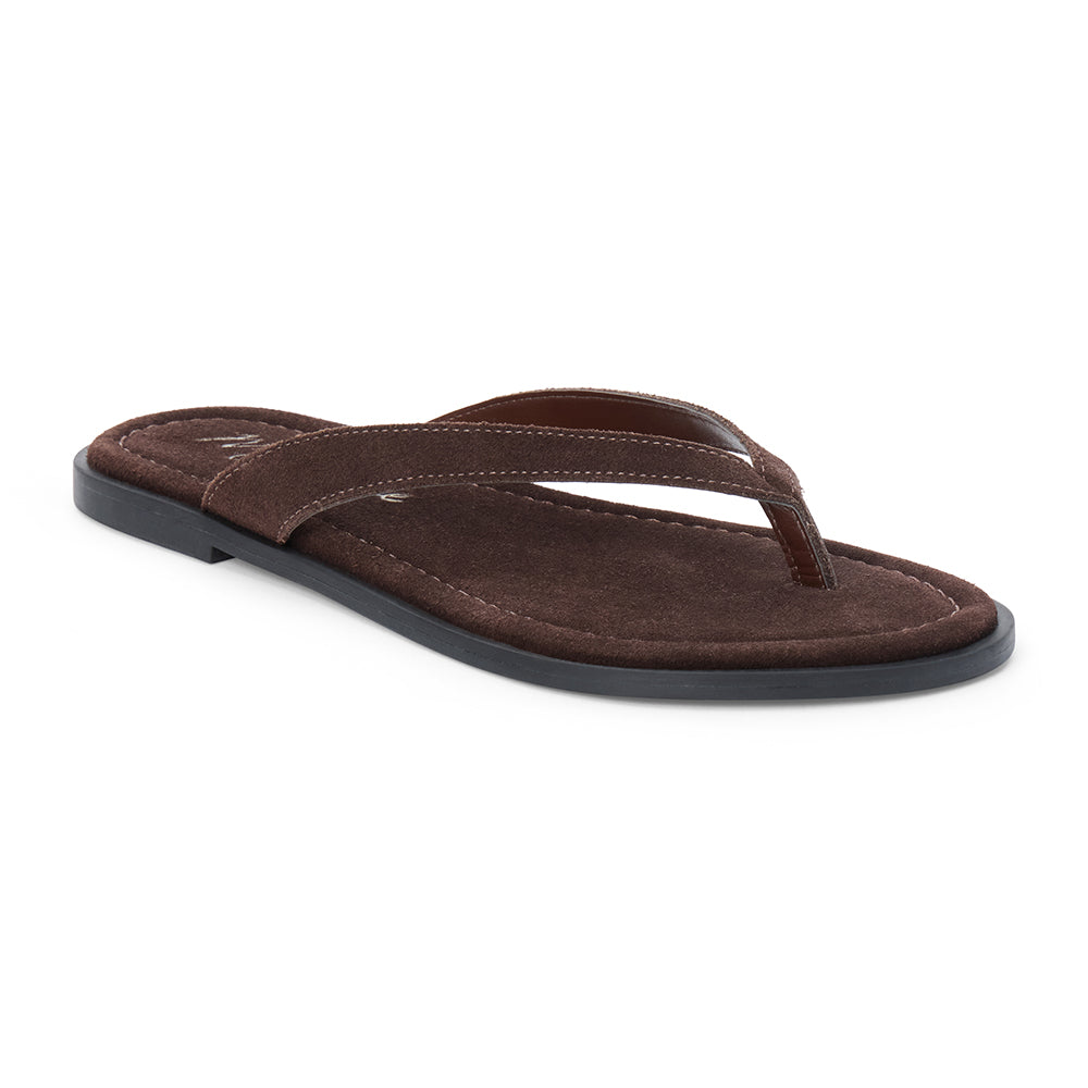 Chocolate Leo flip flop sandal Matisse Footwear Outlet