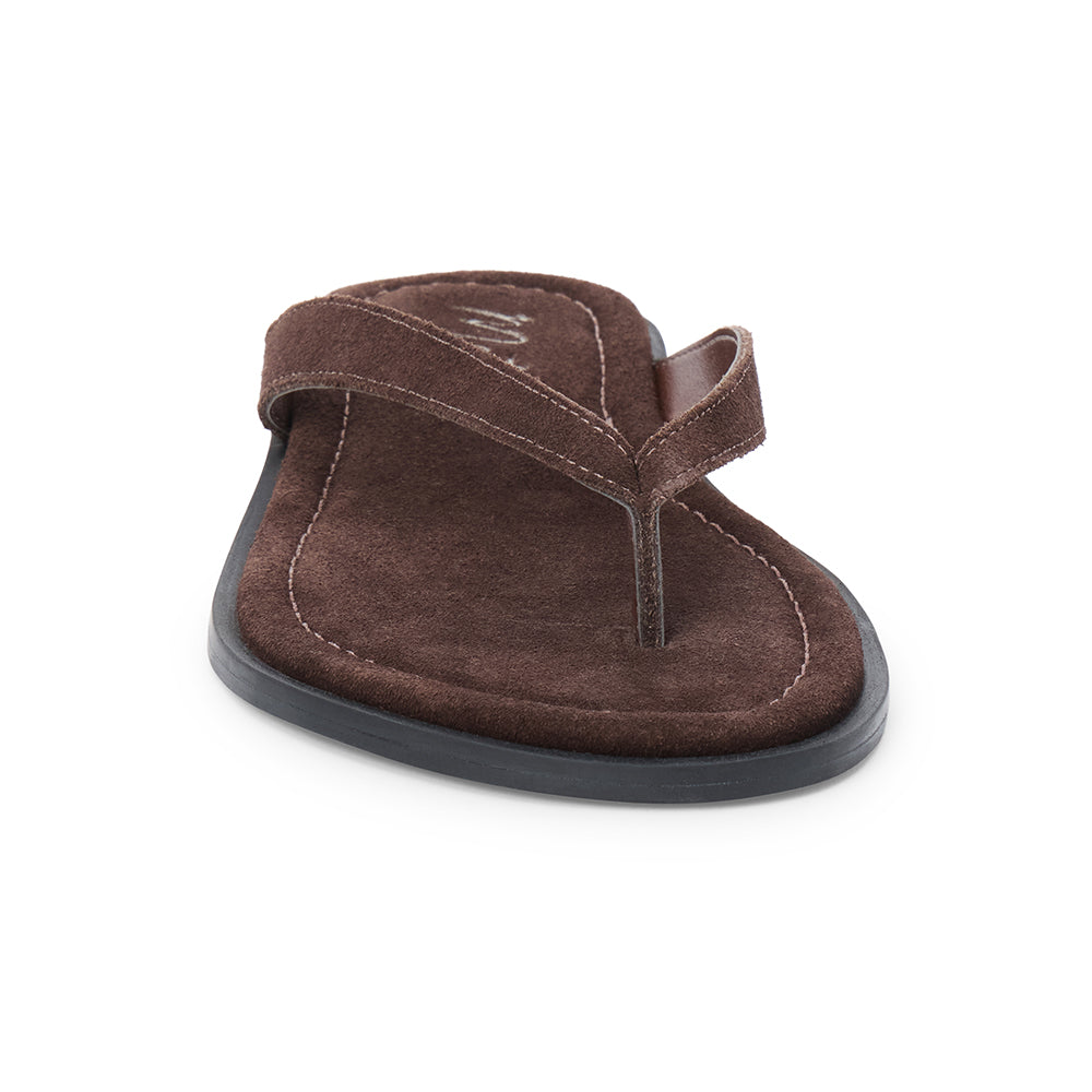 Chocolate Leo flip flop sandal Matisse Footwear Outlet