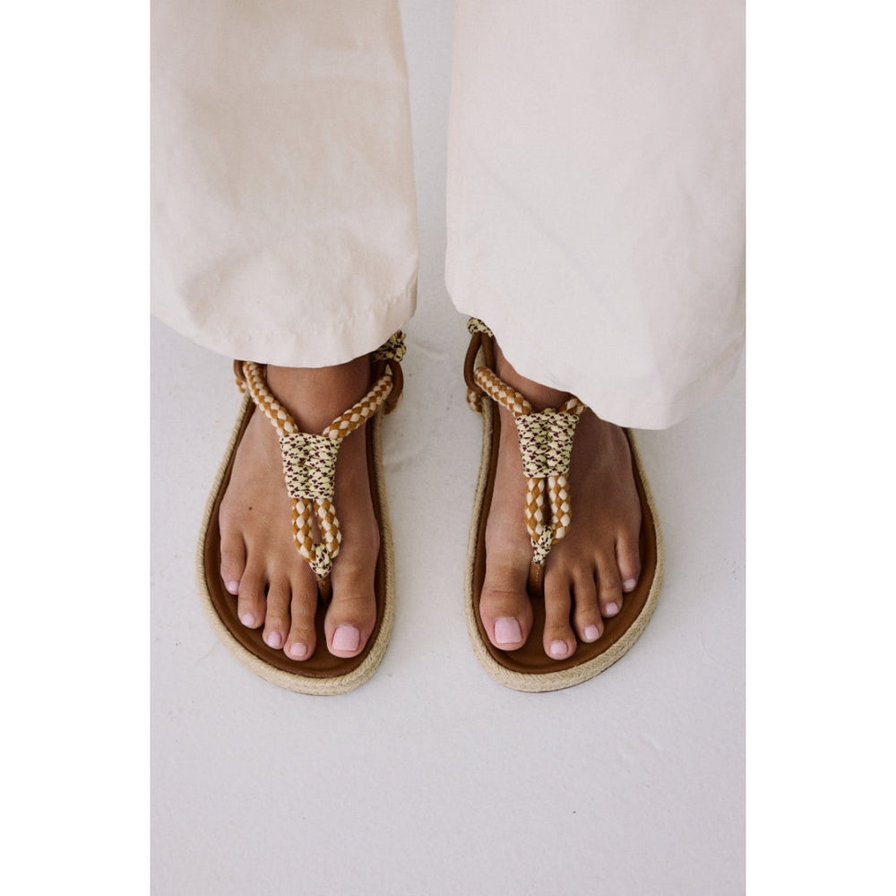 Tan Multi Celia thong sandal Matisse Footwear Online Shop