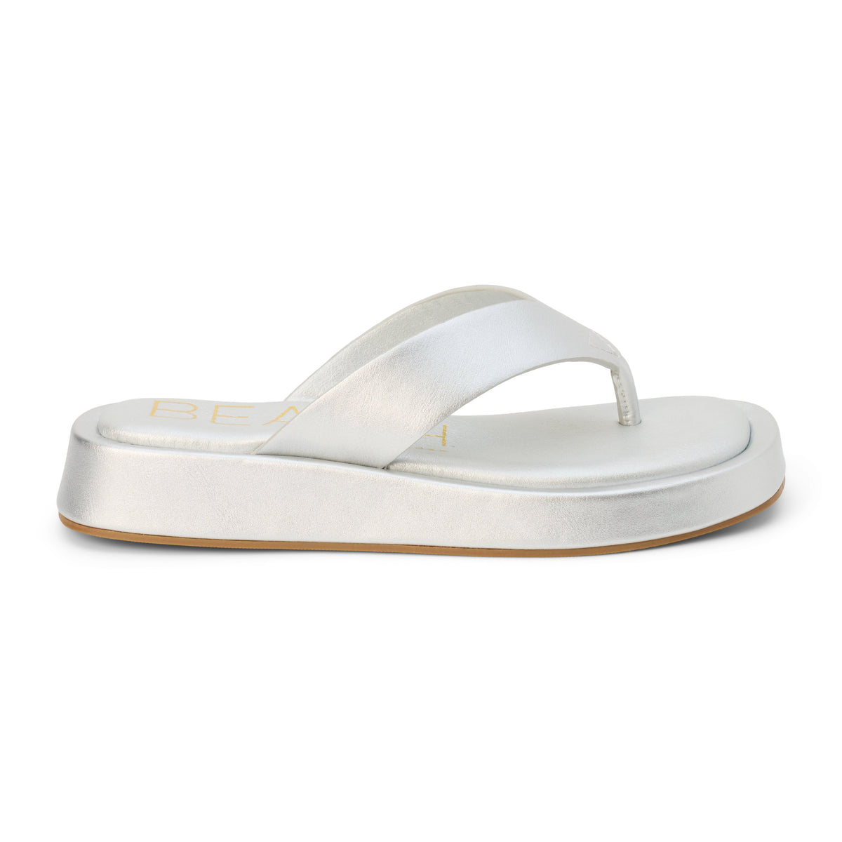 Silver Mallorca flip flop sandal Matisse Footwear Online