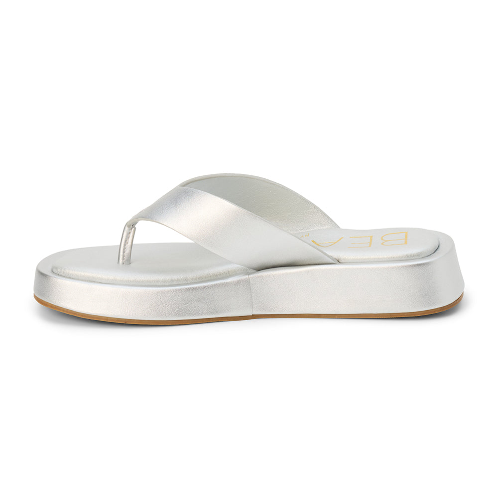 Silver Mallorca flip flop sandal Matisse Footwear Online
