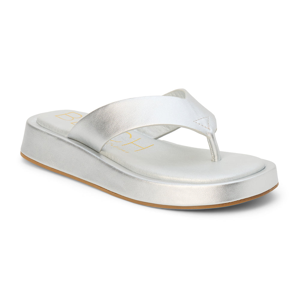 Silver Mallorca flip flop sandal Matisse Footwear Online