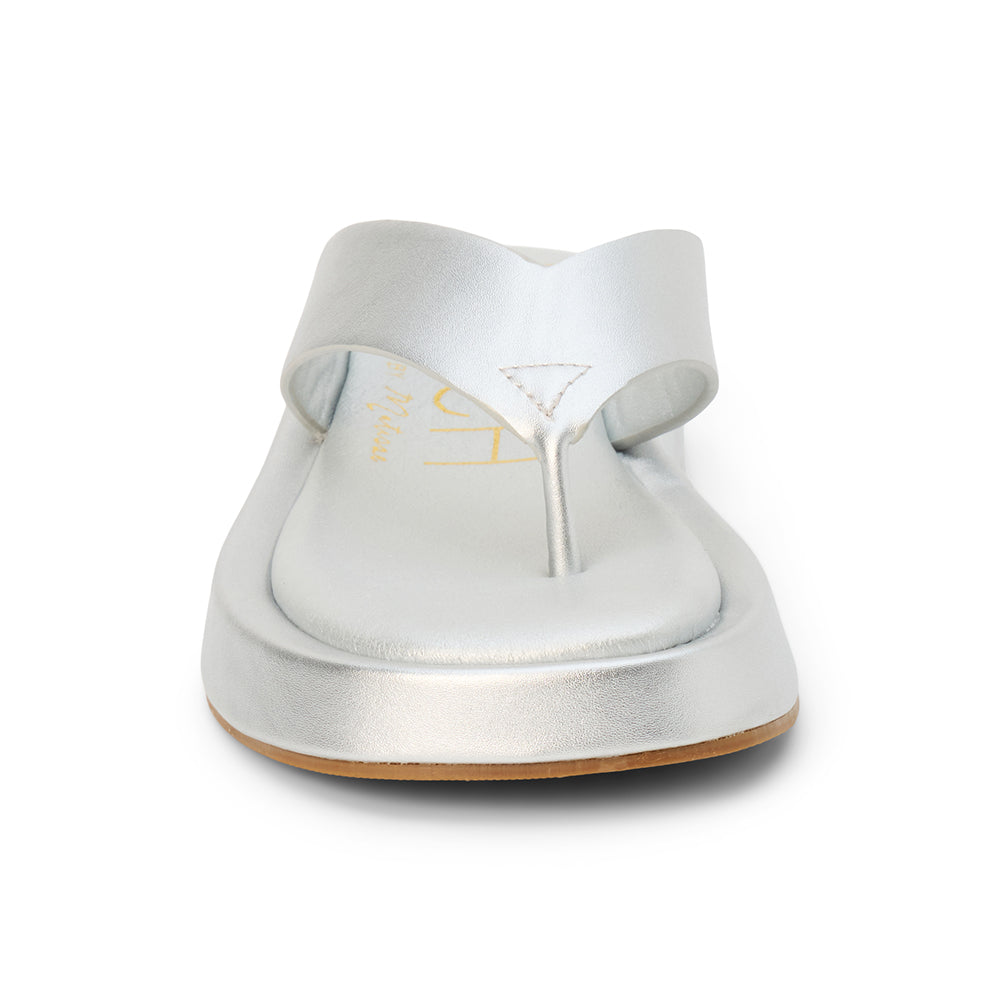 Silver Mallorca flip flop sandal Matisse Footwear Online