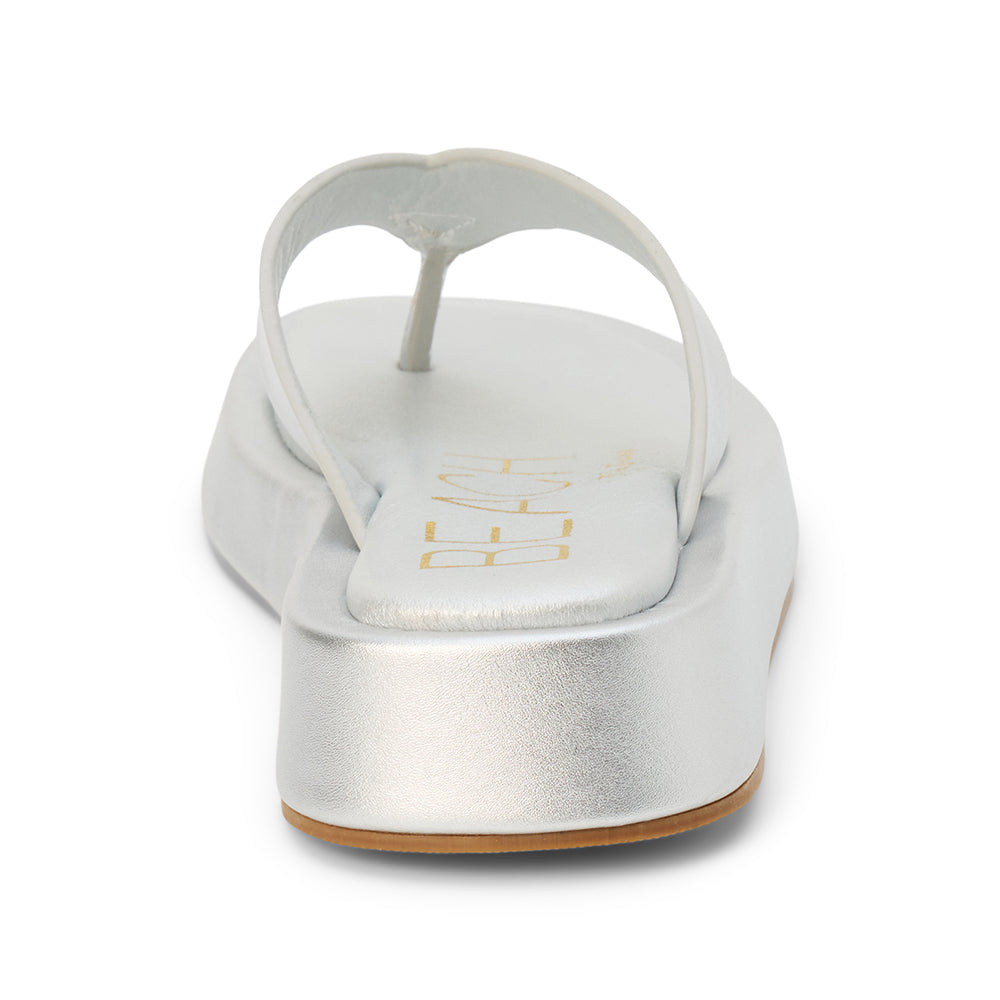Silver Mallorca flip flop sandal Matisse Footwear Online