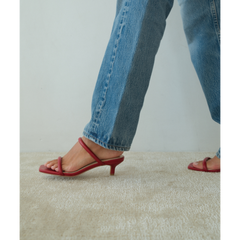 Red Jeanne heeled sandal Matisse Footwear For Sale