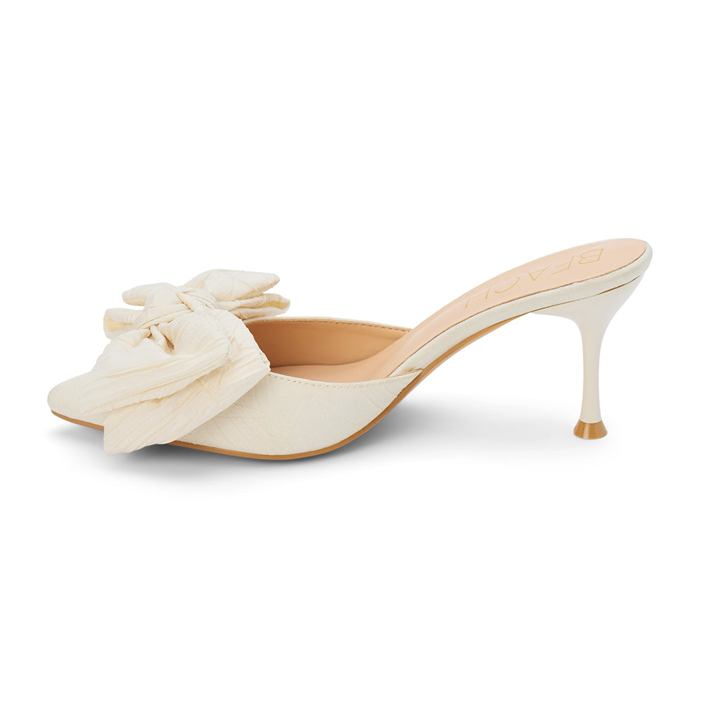 Cream Goldie heeled mule Matisse Footwear Outlet