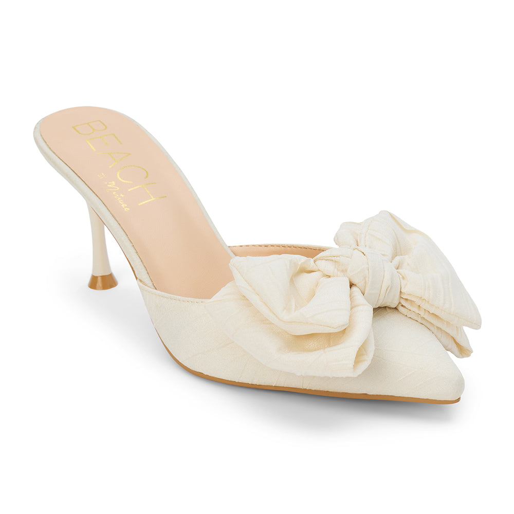 Cream Goldie heeled mule Matisse Footwear Outlet