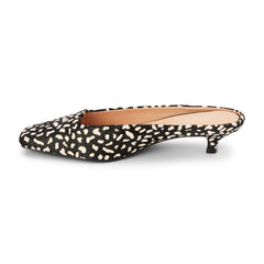Black Multi Spot Classy heeled mule Matisse Footwear Online Shop