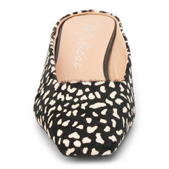 Black Multi Spot Classy heeled mule Matisse Footwear Online Shop