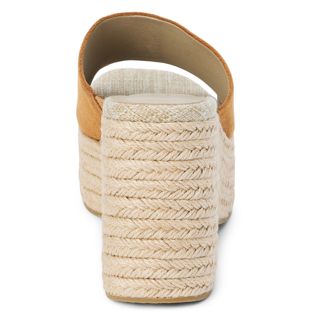 Cognac Sorrento wedge sandal Matisse Footwear Sale