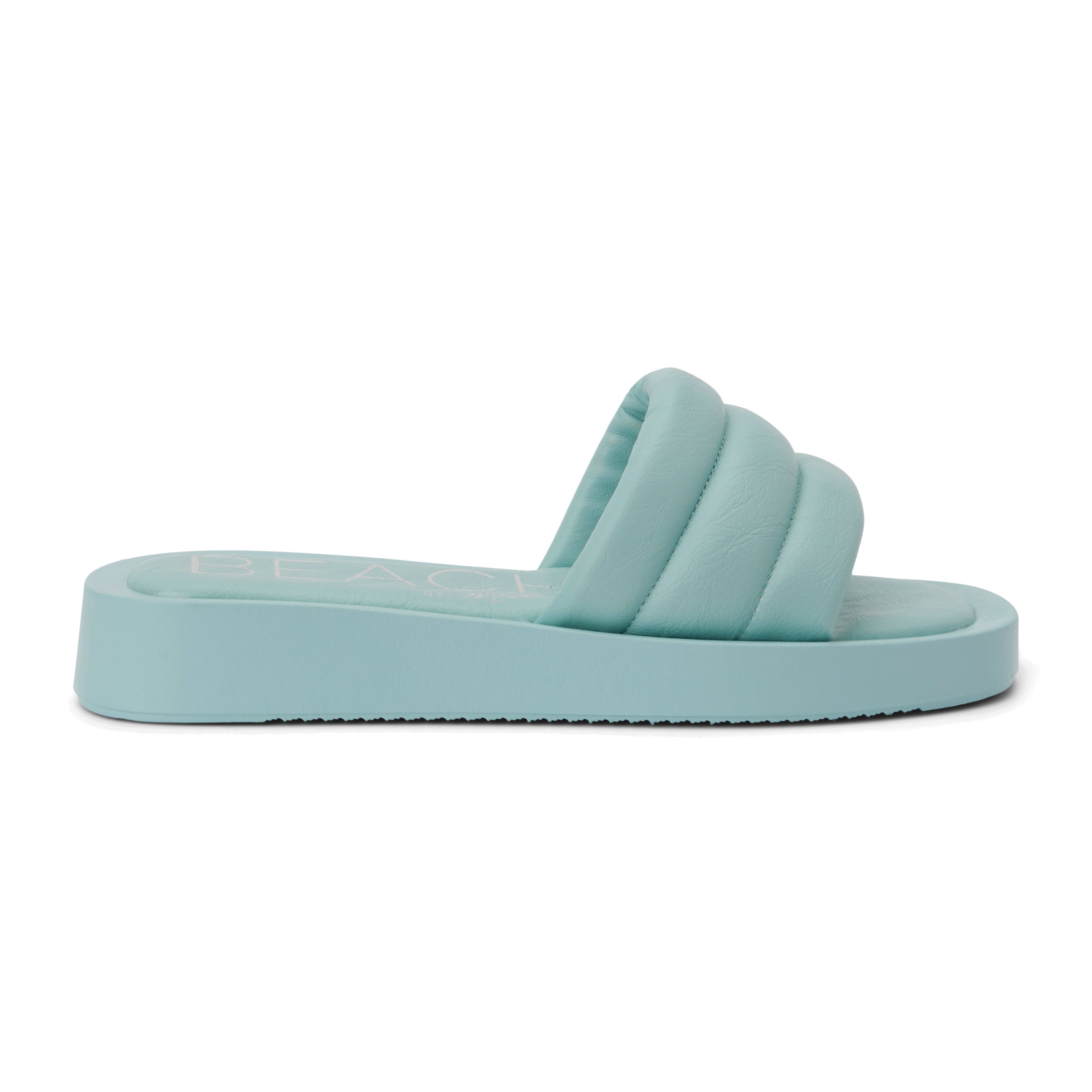 Mist Blue Pax slide sandal Matisse Footwear On Sale
