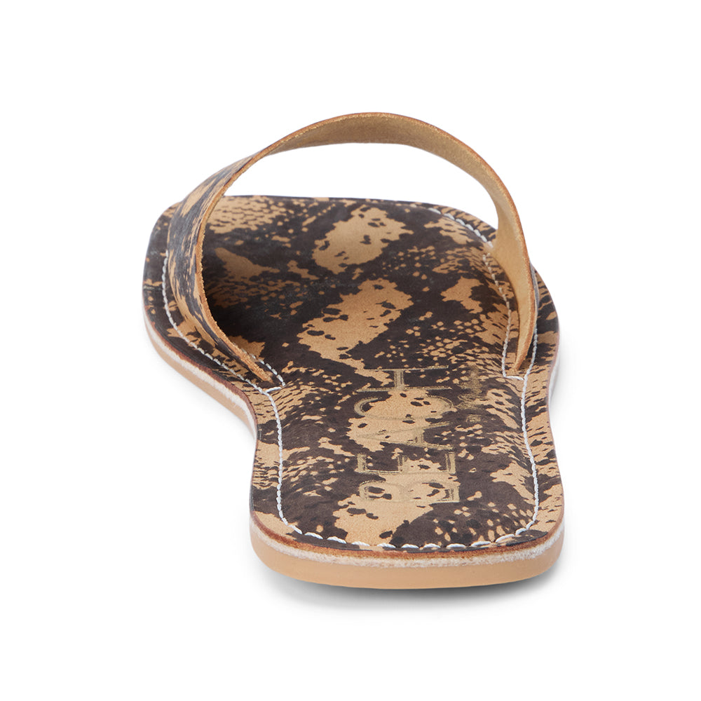 Tan Python Bali slide sandal Matisse Footwear Outlet