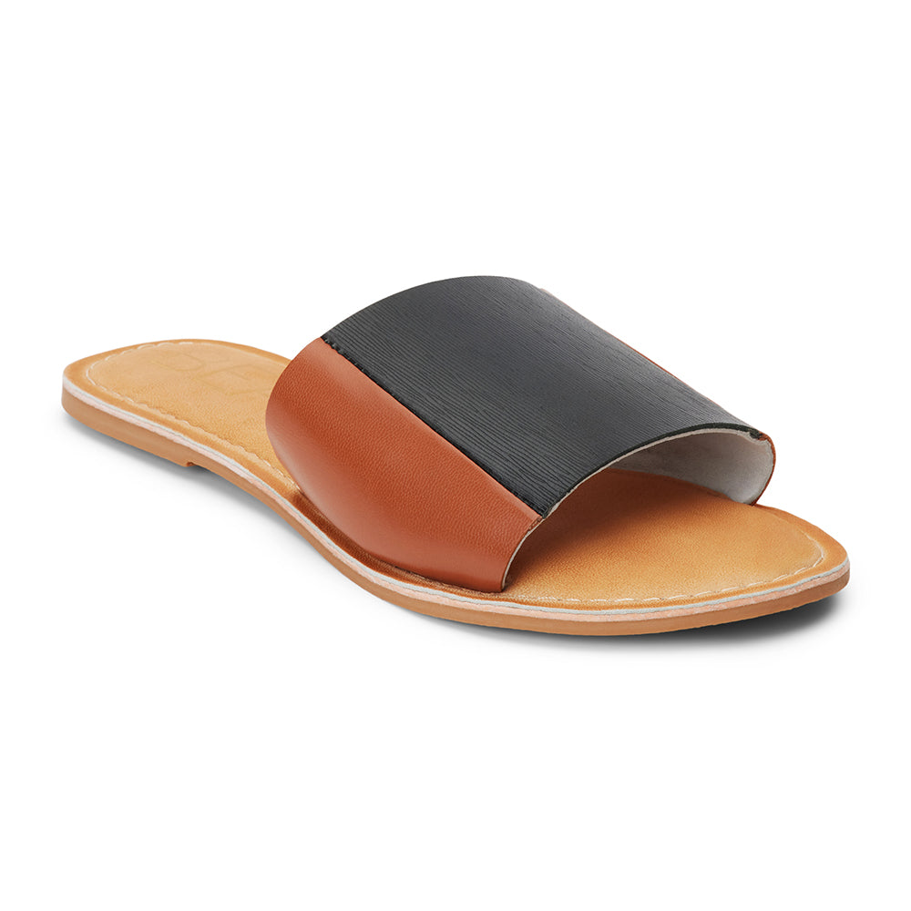 Tan/Black Bonfire slide sandal Matisse Footwear New