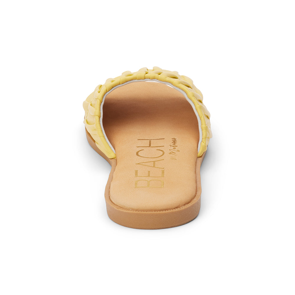 Yellow Viva slide sandal Matisse Footwear US