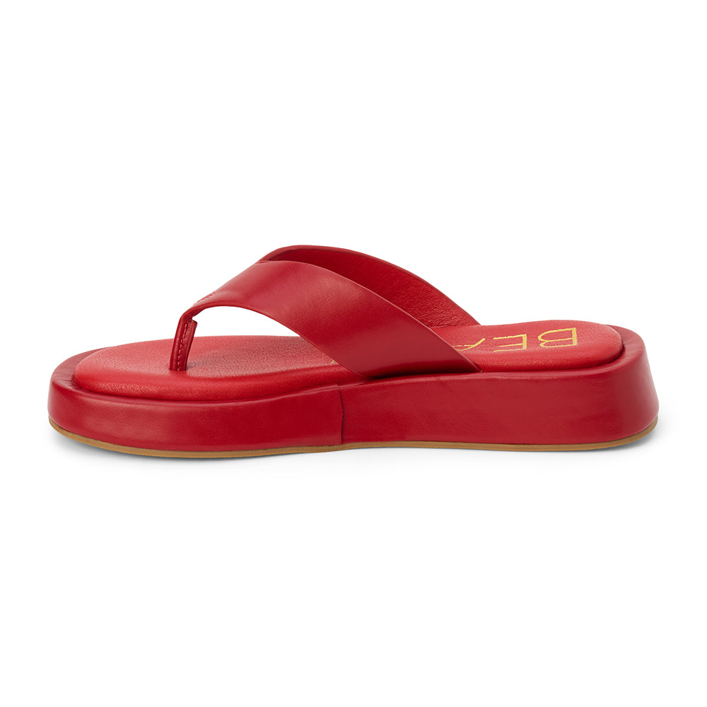 Red Mallorca flip flop sandal Matisse Footwear Online