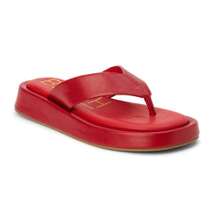 Red Mallorca flip flop sandal Matisse Footwear Online