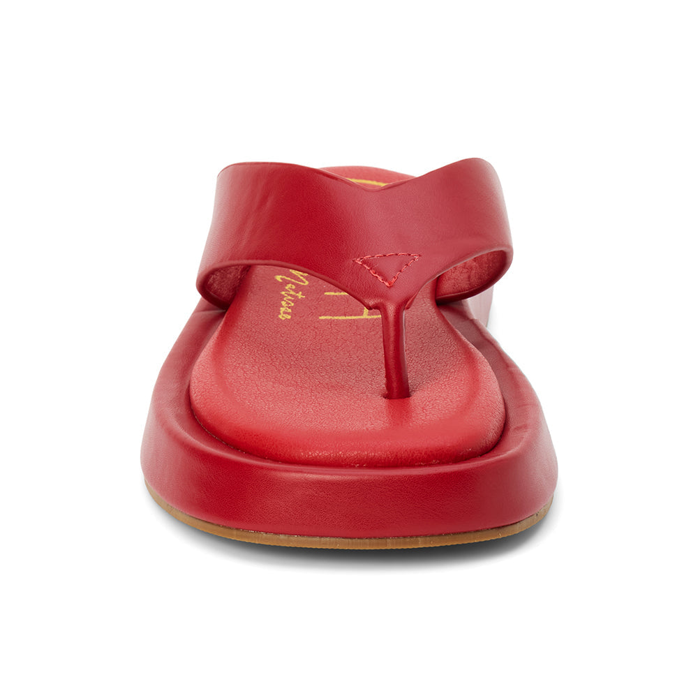 Red Mallorca flip flop sandal Matisse Footwear Online