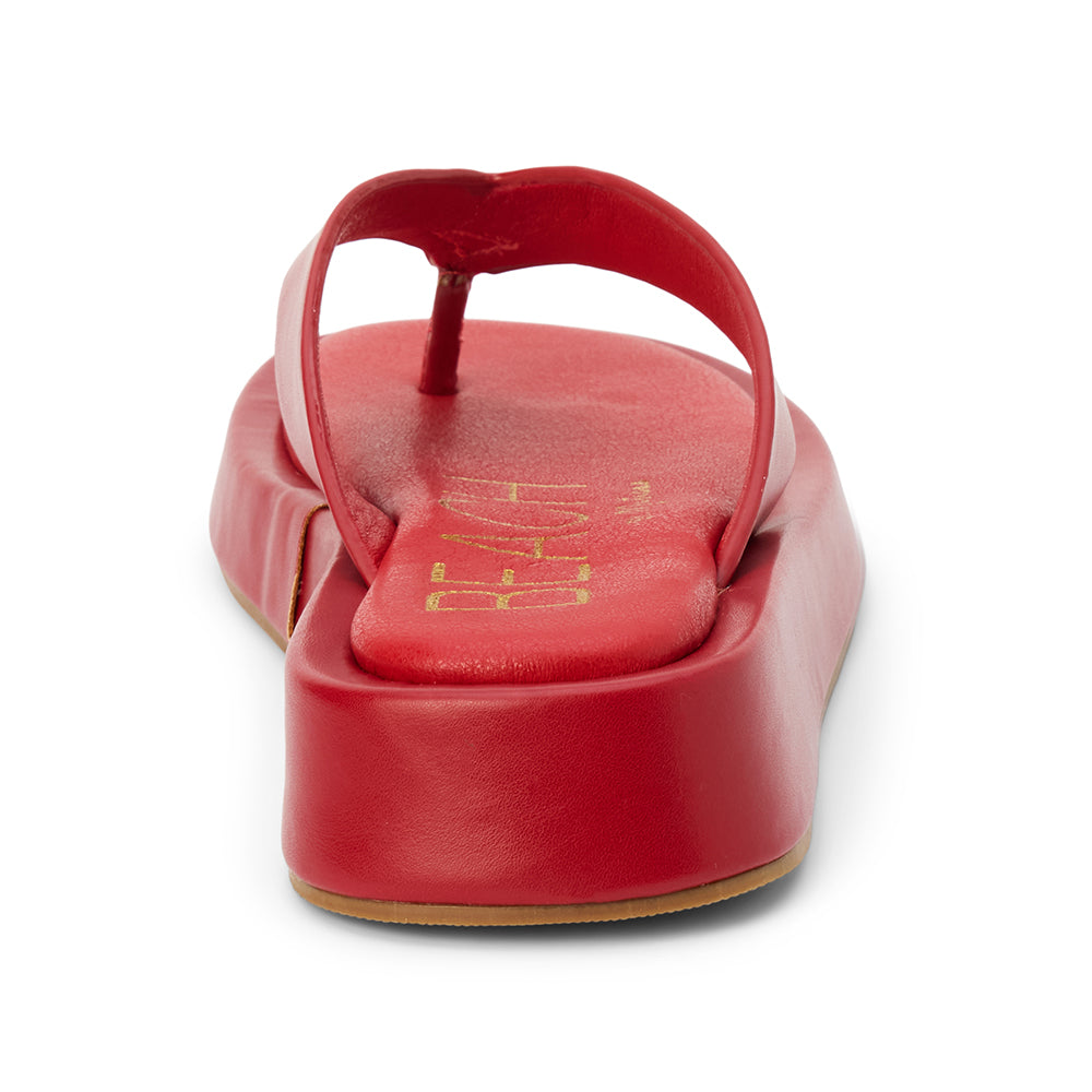 Red Mallorca flip flop sandal Matisse Footwear Online