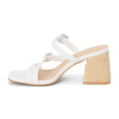 White Luau heeled sandal Matisse Footwear US
