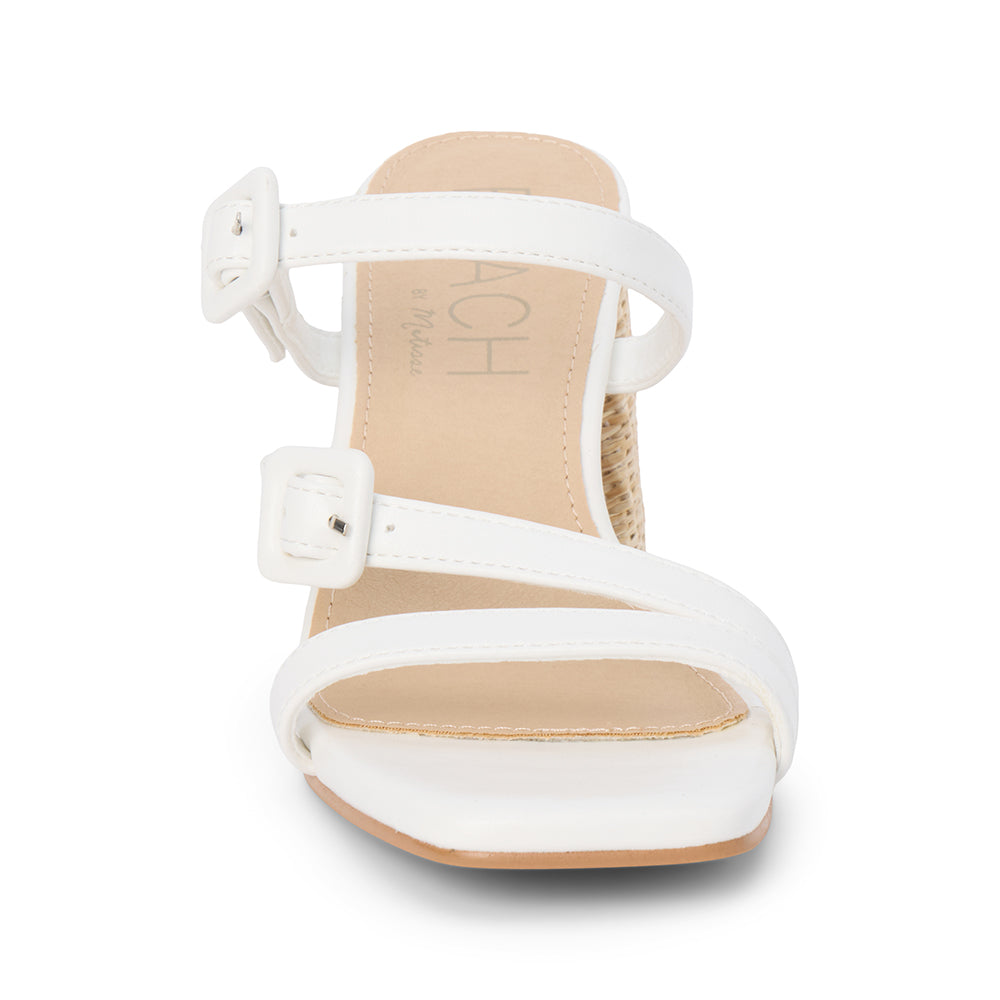 White Luau heeled sandal Matisse Footwear US