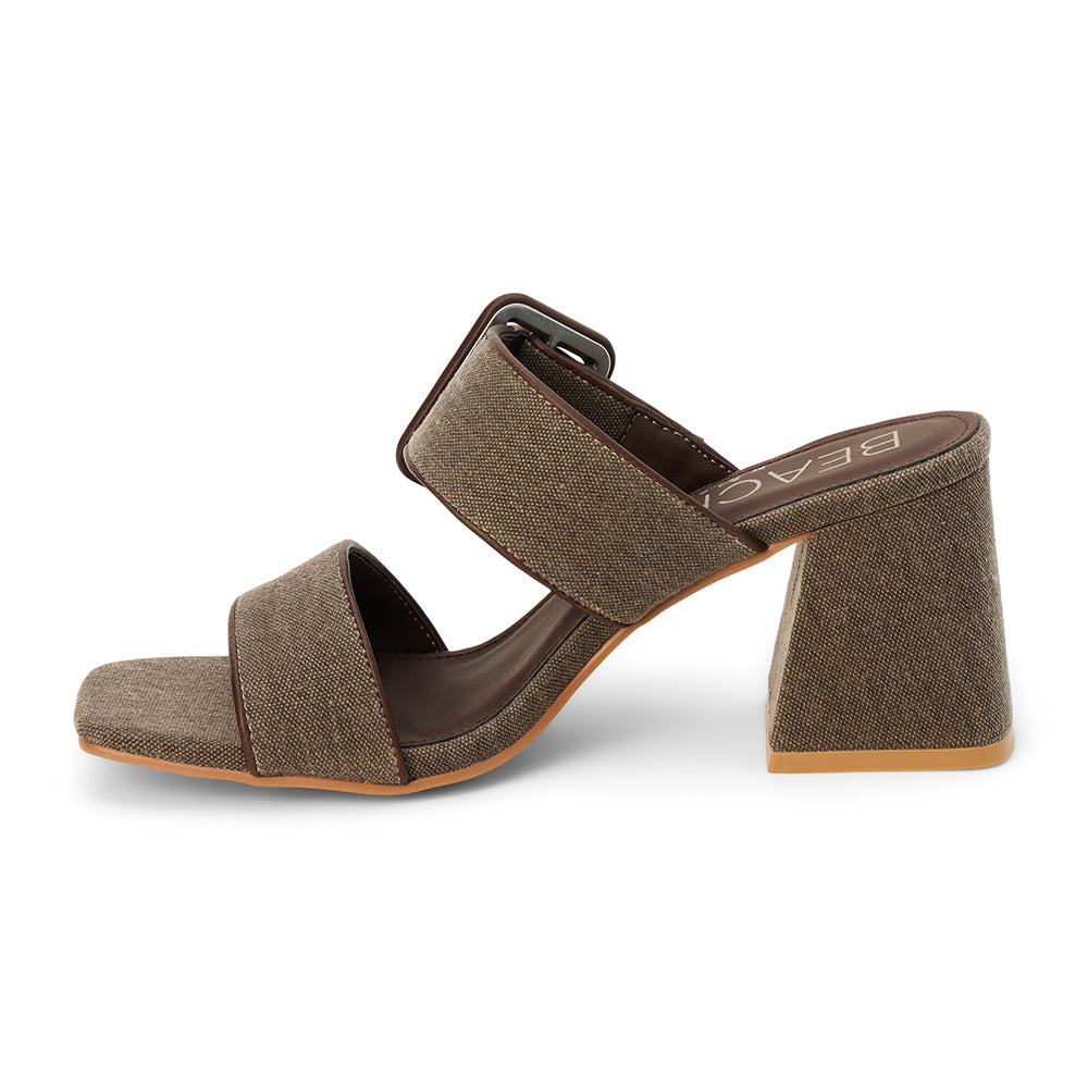 Chocolate Lucy heeled sandal Matisse Footwear Online