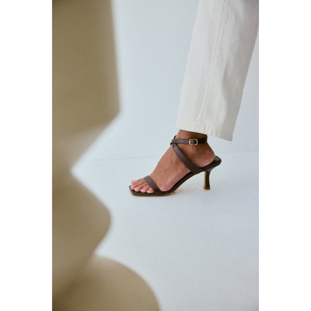 Chocolate Breeze heeled sandal Matisse Footwear For Sale