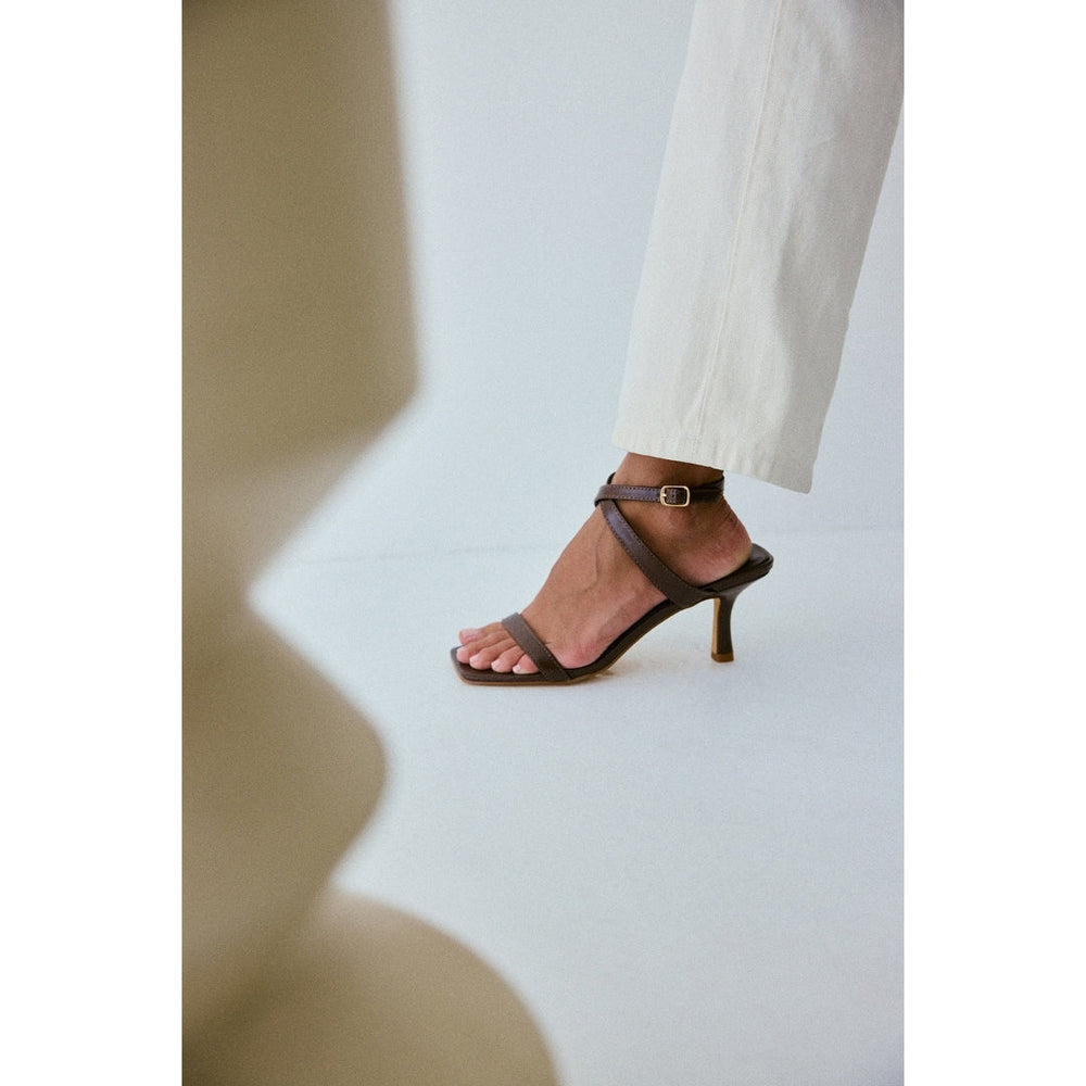 Chocolate Breeze heeled sandal Matisse Footwear For Sale