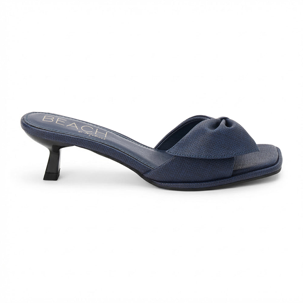 Navy Pompano heeled sandal Matisse Footwear New