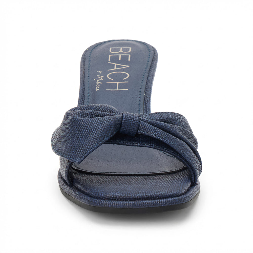 Navy Pompano heeled sandal Matisse Footwear New
