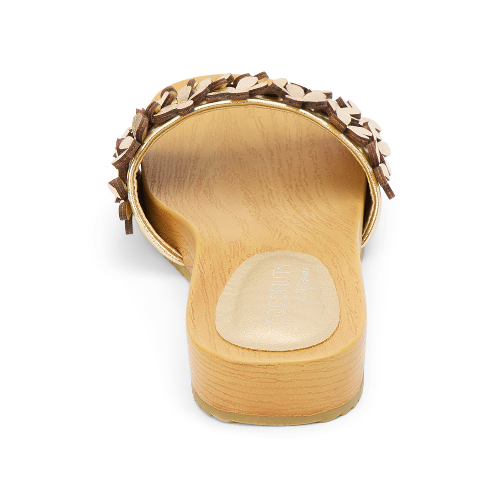 Gold Chelsea slide sandal Matisse Footwear Online