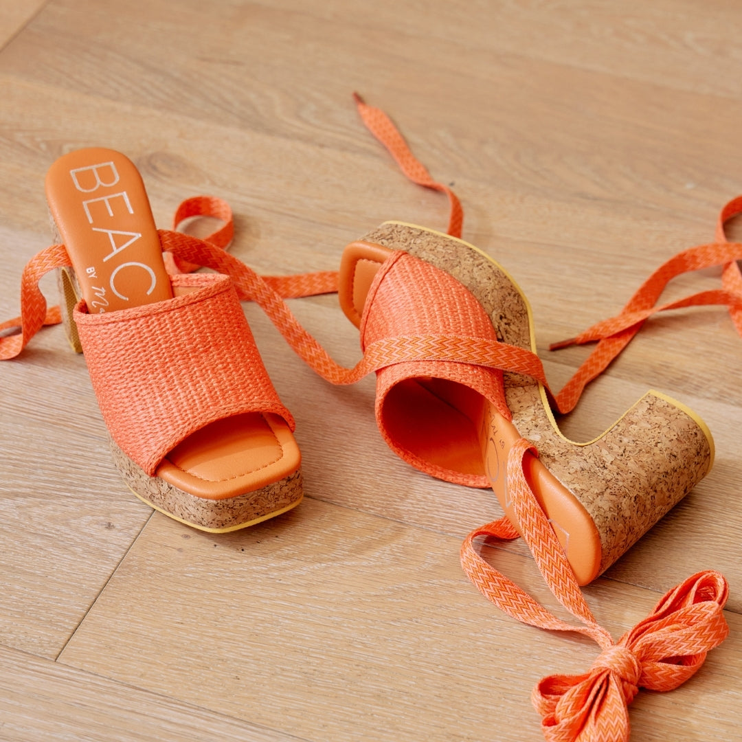 Orange Magnolia platform heel Matisse Footwear Outlet