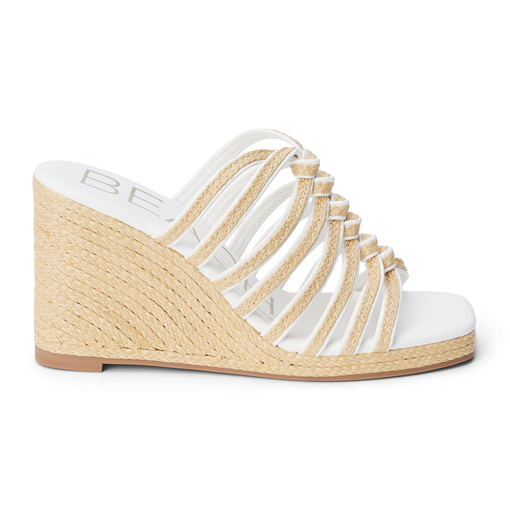 White Laney wedge sandal Matisse Footwear New