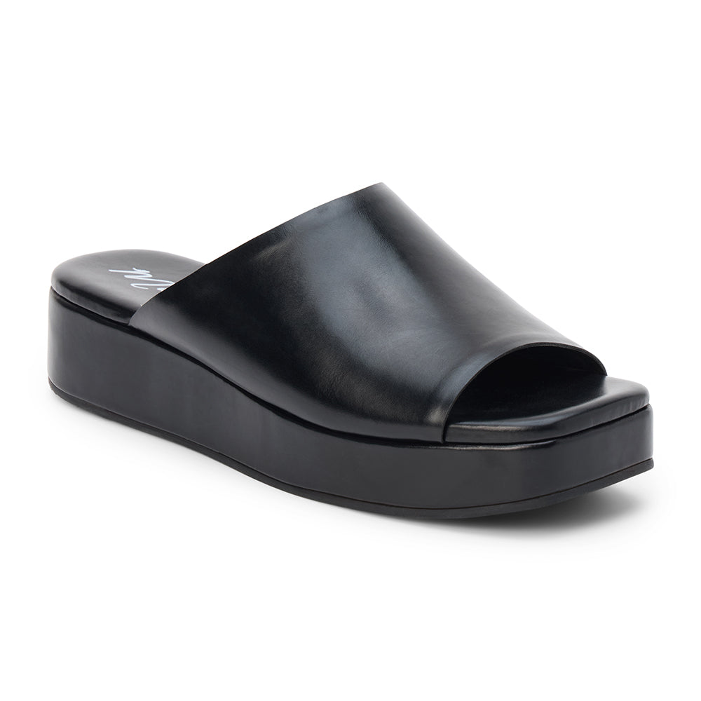 Black Lido slide sandal Matisse Footwear US
