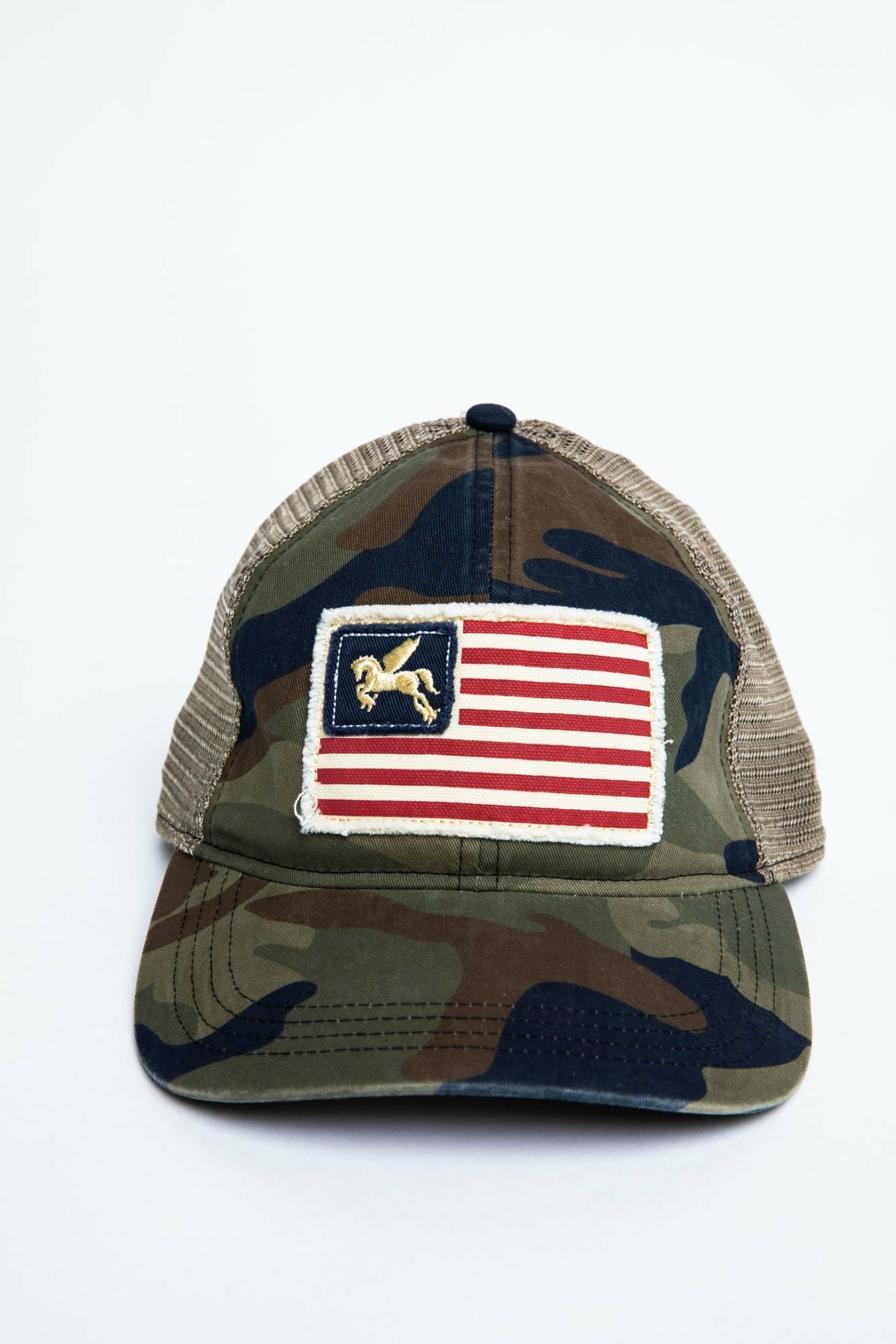 Idyllwind Star Spangled Camo Baseball Hat
