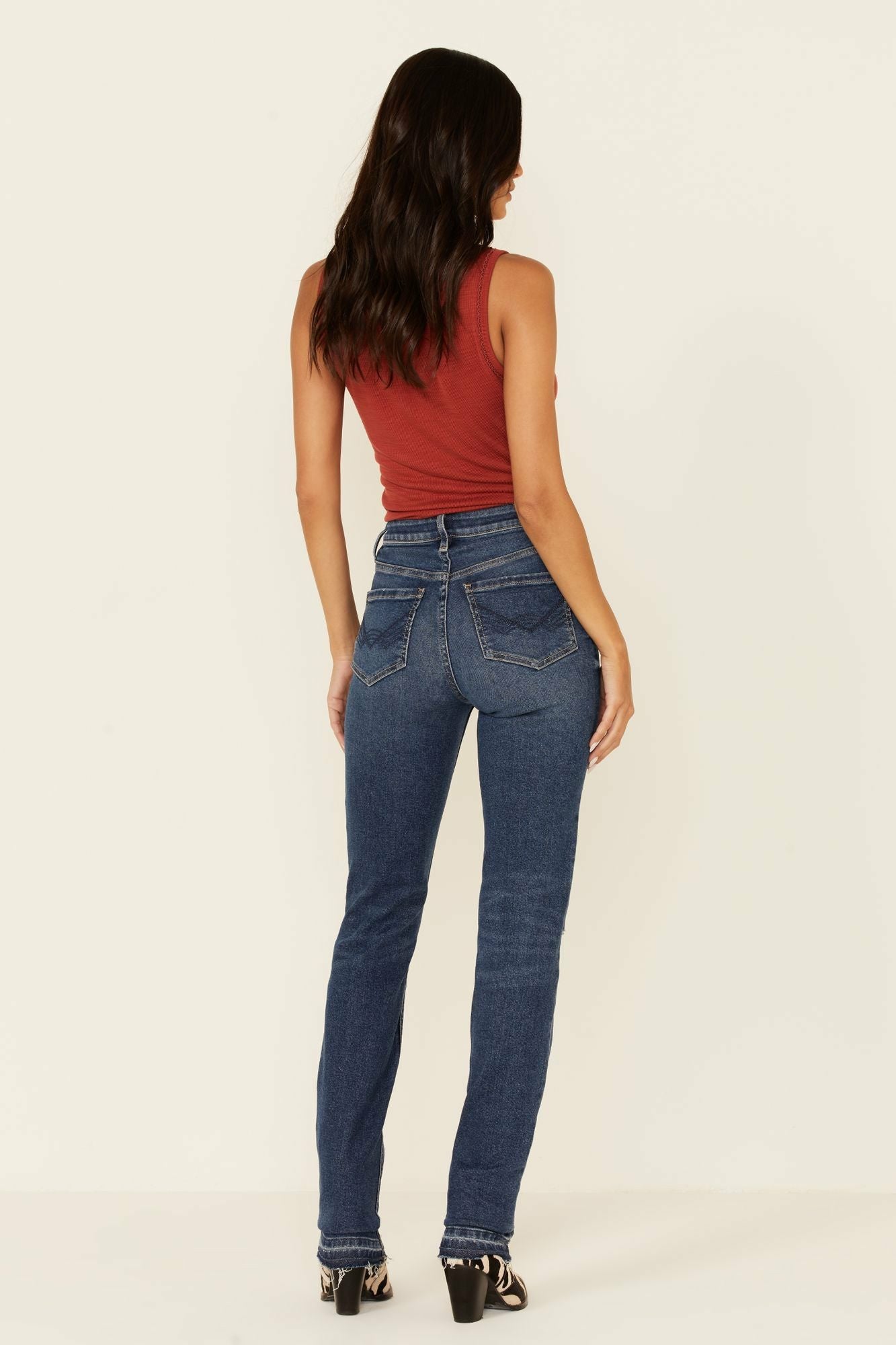 Idyllwind Going Places Dark Wash Straight Leg Jeans