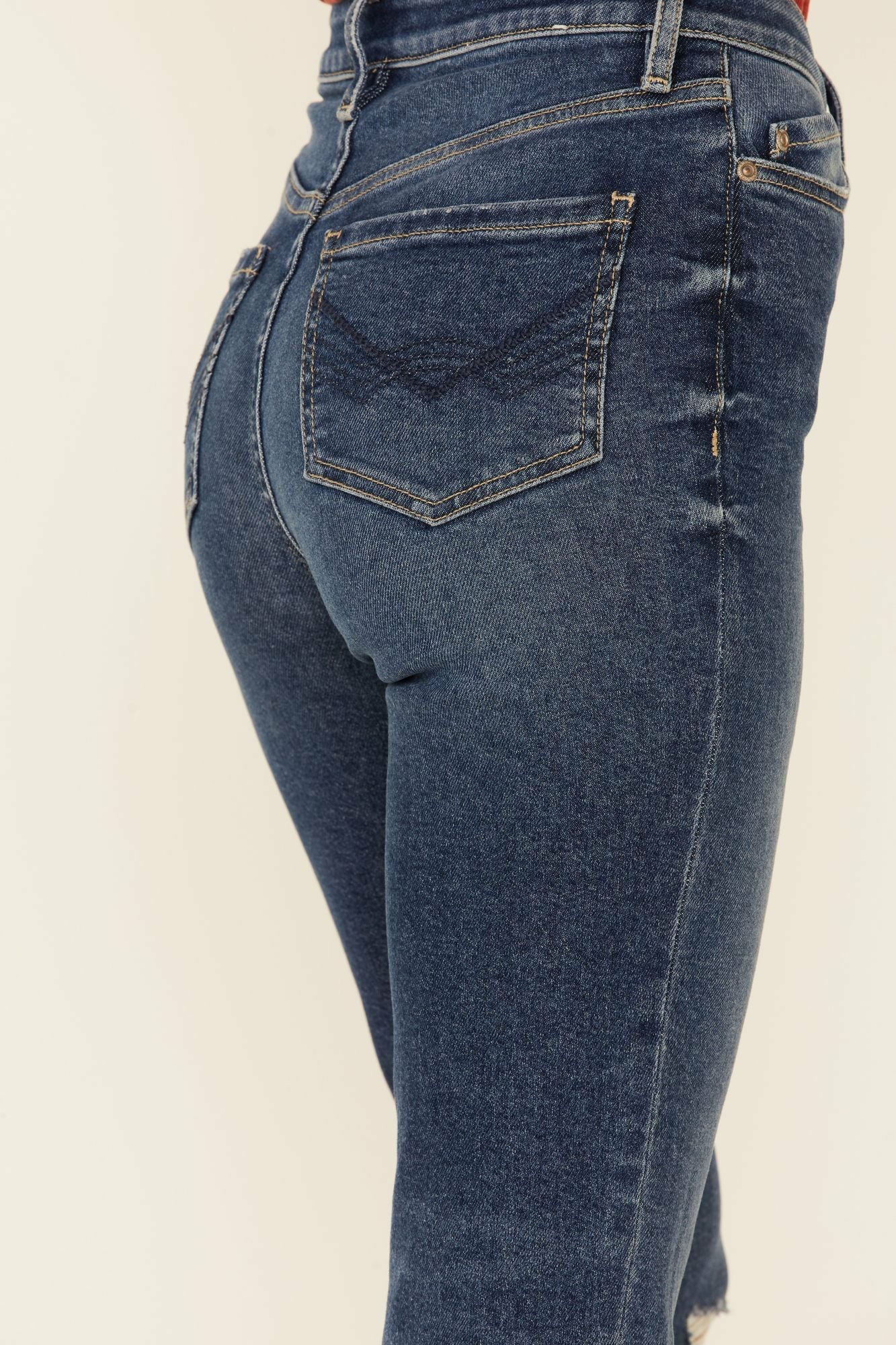 Idyllwind Going Places Dark Wash Straight Leg Jeans