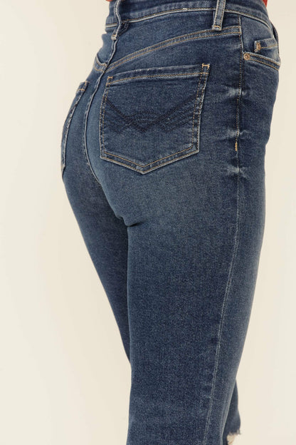 Idyllwind Going Places Dark Wash Straight Leg Jeans