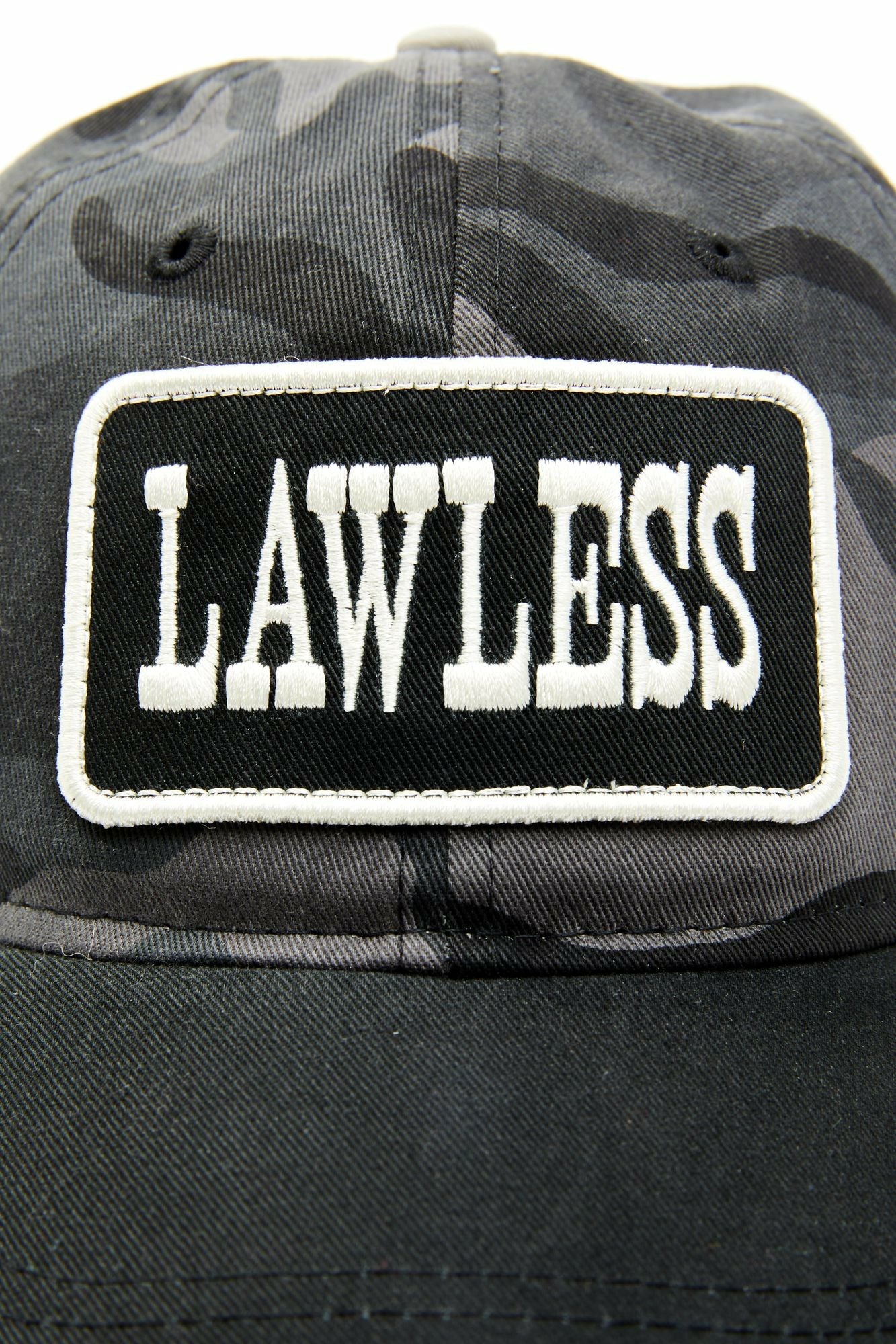 Idyllwind Lawless Patch Camo Print Baseball Hat