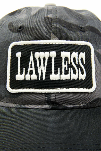 Idyllwind Lawless Patch Camo Print Baseball Hat