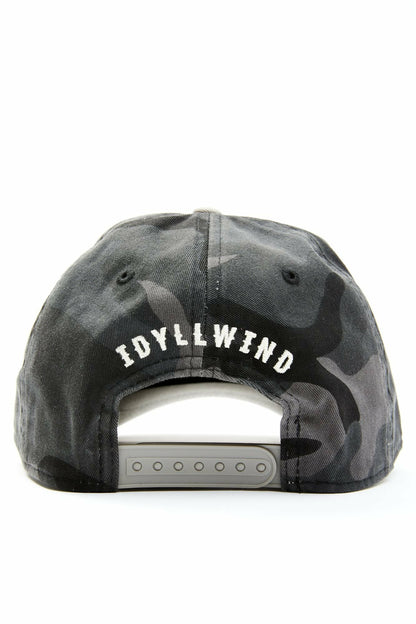 Idyllwind Lawless Patch Camo Print Baseball Hat