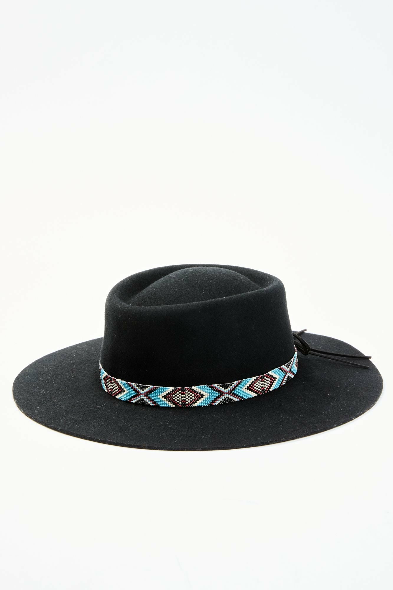 Idyllwind Draw The Line Beaded Band Wool Felt Western Hat