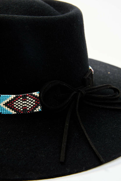 Idyllwind Draw The Line Beaded Band Wool Felt Western Hat
