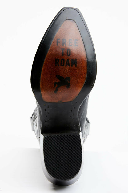 Idyllwind Wheeler Black Western Performance Boots - Snip Toe