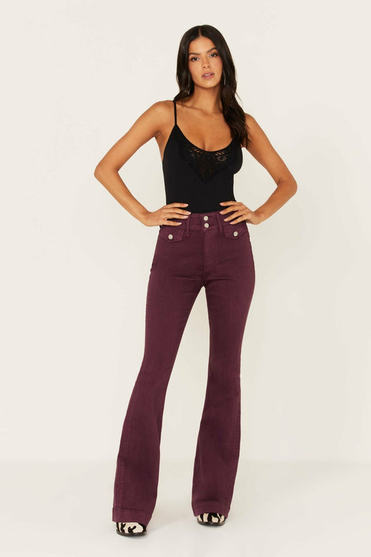 Idyllwind High Rise Flap Pocket Outlaw Flare Jeans