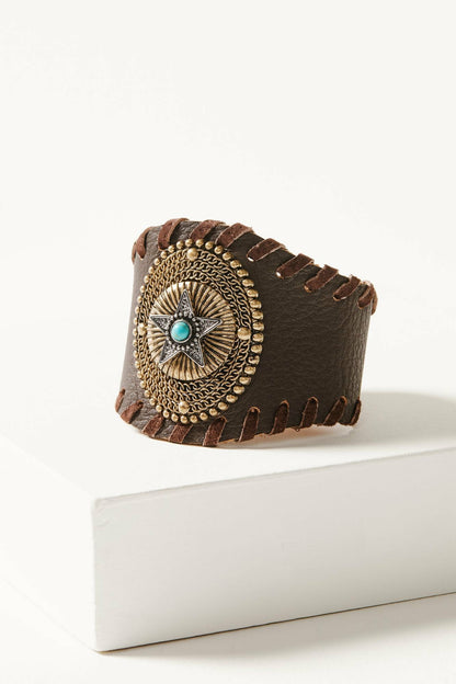 Idyllwind Abernathy Leather Cuff Bracelet