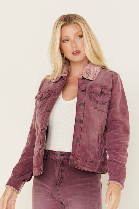 Idyllwind Sherpa Lined Corduroy Jacket