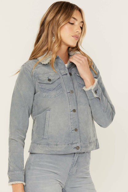 Idyllwind Sherpa Lined Corduroy Jacket