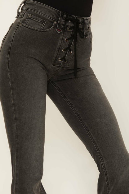 Idyllwind Twelve South Wash Down High Risin Lace Up Bootcut Jeans