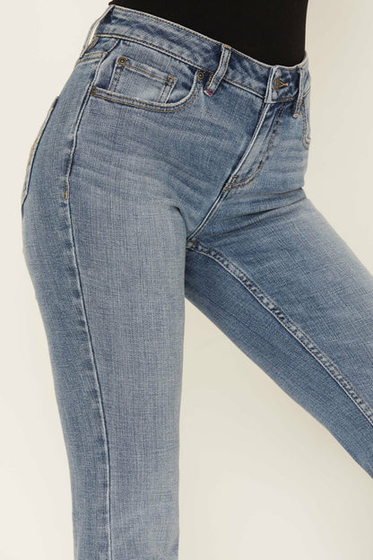 Idyllwind Amalie Light Wash Rebel Mid Rise Bootcut Jeans